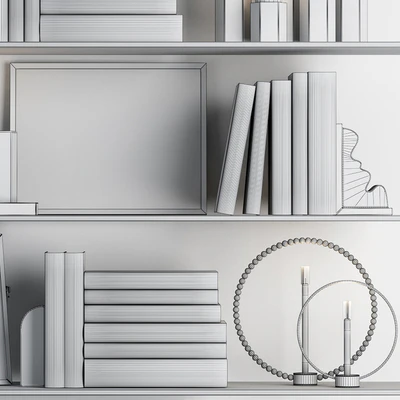 DECORATIVE SET 05 (white) — Ver 4