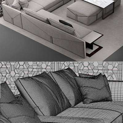 Divan visionnaire Bastian — Ver 3