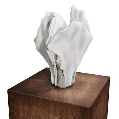 Shoko koike White form A 2018 sculpture — Вид 5