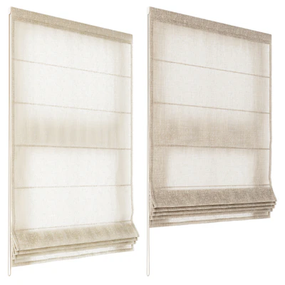 Linen Roman Shade — Вид 5