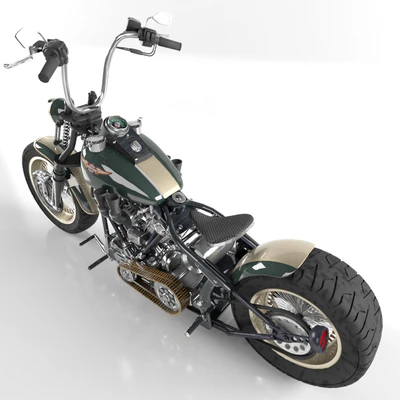 Harley Davidson Knucklehead — Ver 2