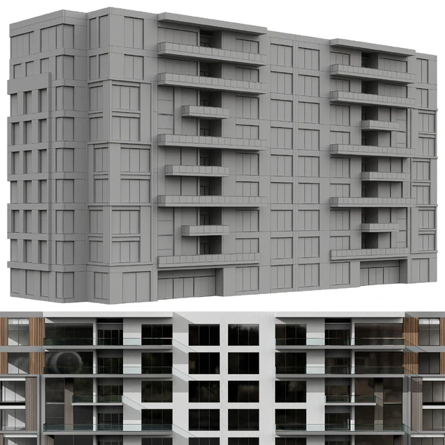 Residential Building No83 — Скачать