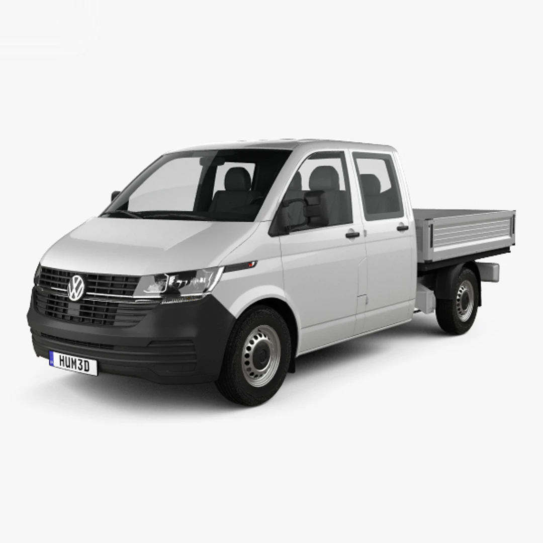 volkswagen transporter mk6f t6 doublecab pickup 2019 — Скачать