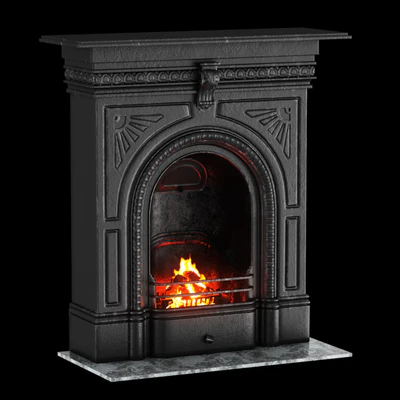 Victorian fireplace — download
