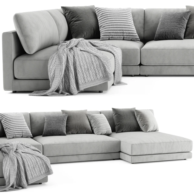 Blanche katarina sectional sofa — Descargar