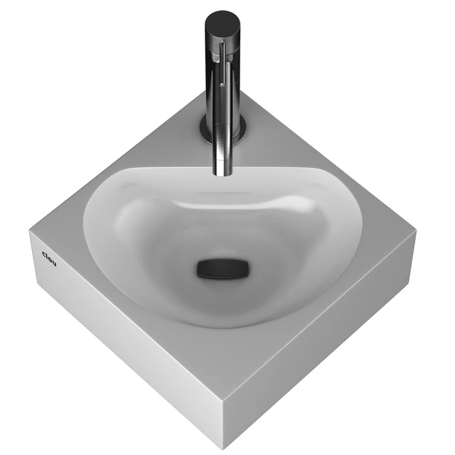 Clou Flush 5 Corner sink and Rexa design mixer tap — Descargar