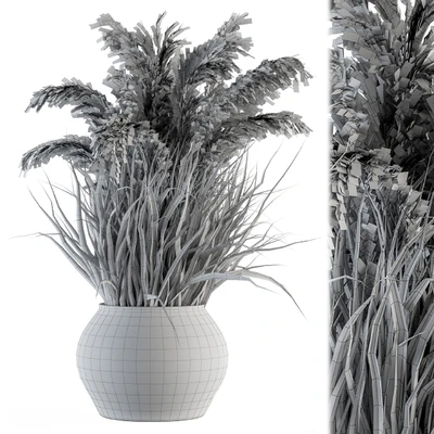 indoor Plant Set 115 - Dried Plant — Ver 4