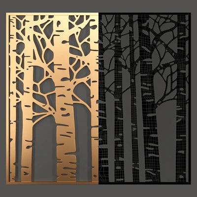 Decorative partition — Ver 3