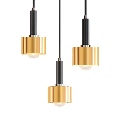 Lamps Nordic Modern Simple Copper — Ver 1