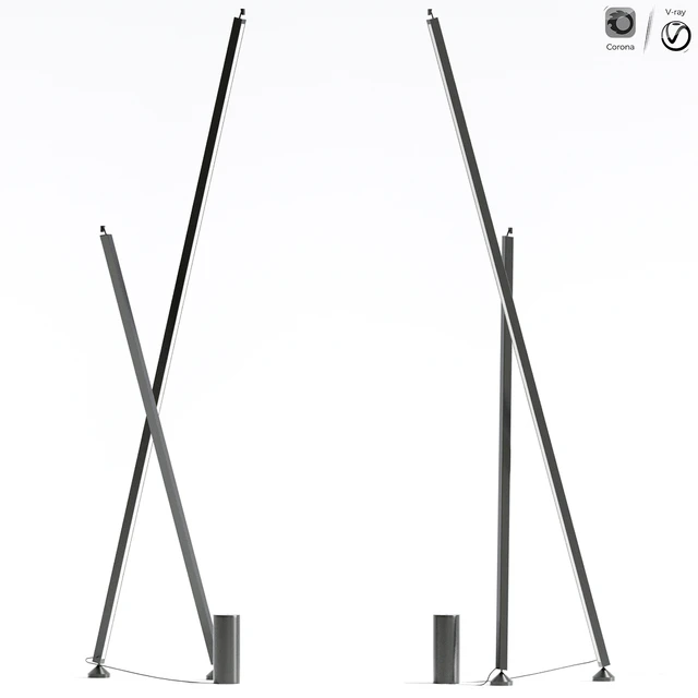 Sticks Stand Alone Vibia Floor Lamp — Descargar