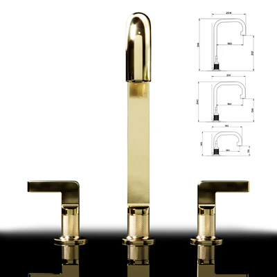 Gessi inciso- | basin mixer — Вид 3