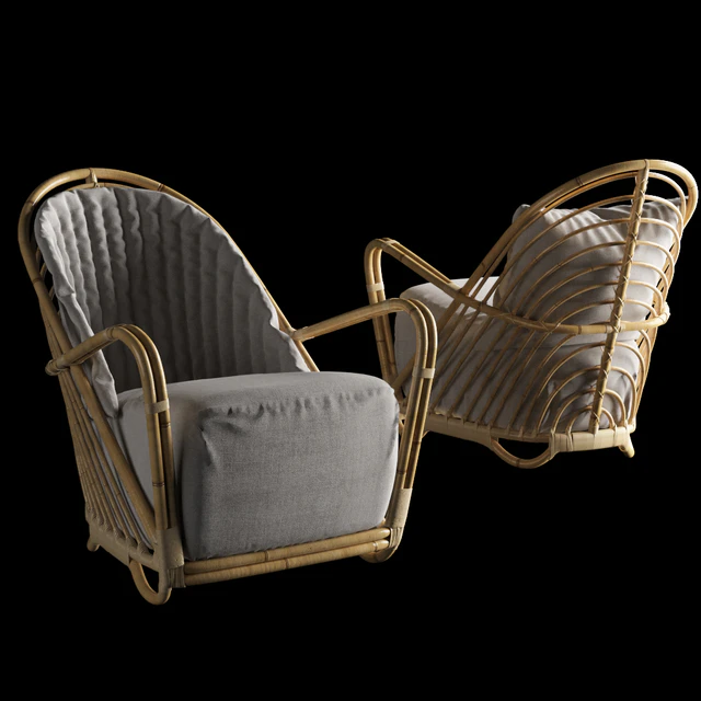 Arne Jacobsen Sika Design - Charlottenborg Lounge Chair (for reloading) — Descargar