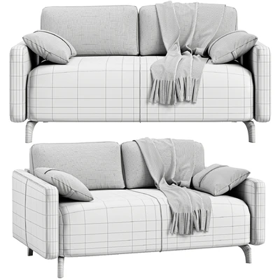 Sofa Lieri Mini Velvet Light — Ver 5