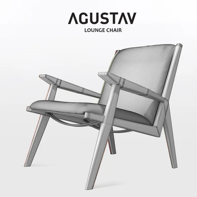 AGUSTAV lounge chair — Ver 3
