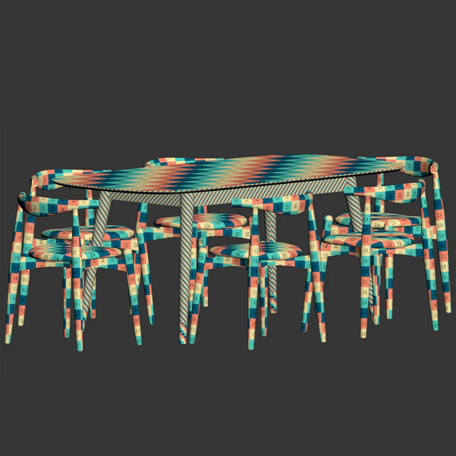 Dining Set 91 — Скачать