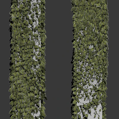 Leaves for square columns. 4 models — Ver 3