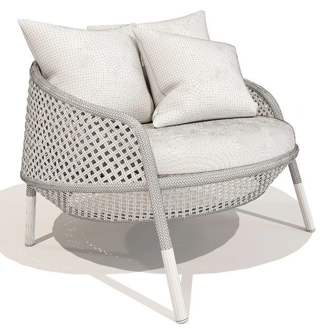 Dedon AHNDA Lounge Chair — Descargar