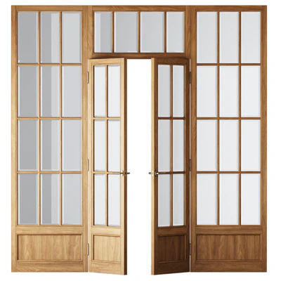 Classical Wooden Glass Partition — descargar