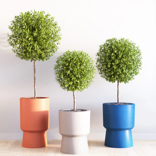 Bishop pedestal planters — Скачать