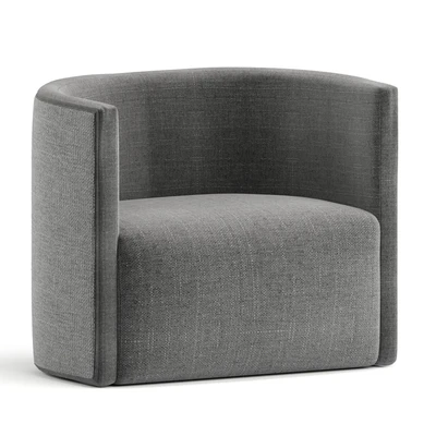 CONFIDENT RATTAN By Living Divani Fabric armchair with armrests — Вид 1