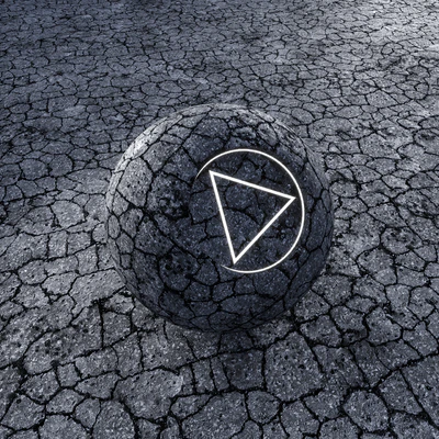 Cracked asphalt | Seamless | PBR — Ver 5