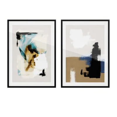 art prints abstract brushes poster by desenio — Descargar