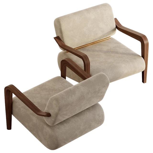 Clark Armchair - Mezzo Collection — Скачать