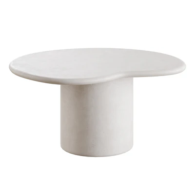 Macarella cement coffee tables in 2 colors — Ver 6