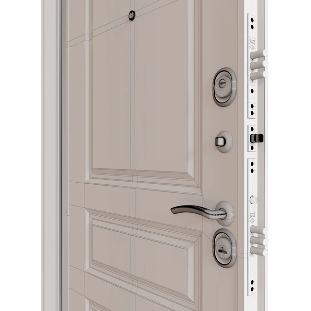 Metal entrance door — Descargar