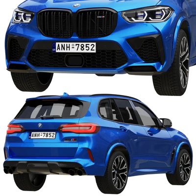BMW X5 M Competition 2021 — Вид 4