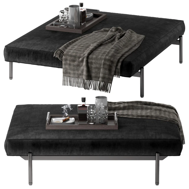 пуфик Minotti Superquadra № 3 — Скачать