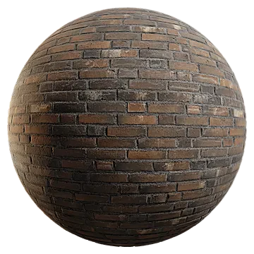 worn brick facade 001 — Скачать