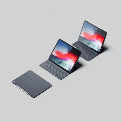 iPad Pro 12,9 (2018) + Smart keyboard + Apple pencil — Вид 3