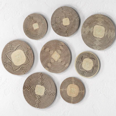 Wicker African wall baskets — Ver 1
