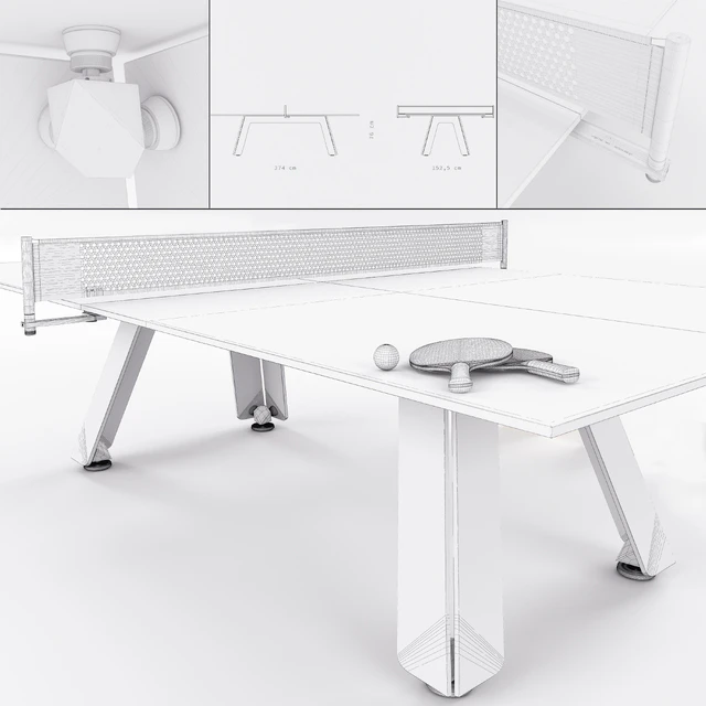 Impatia Lungolinea Ping Pong Table — Descargar