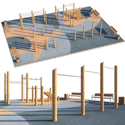 Workout sports ground. Playground — Ver 1