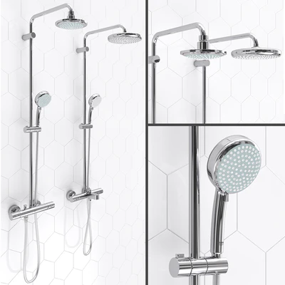 Душевые системы GROHE| Tempesta Cosmopolitan 160 и 210 — Скачать