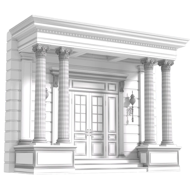 Column Porch Entrance to the house Classic Porch — Descargar