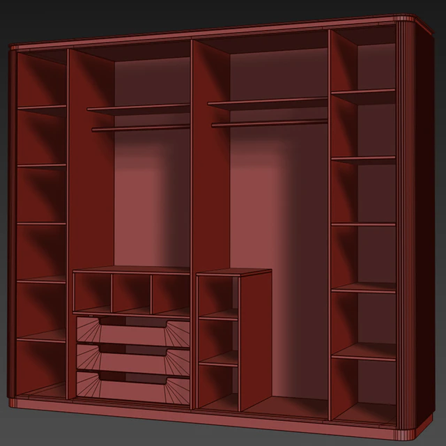 Wardrobe, Art Deco Hira. Wardrobe by Medusa Home — Descargar