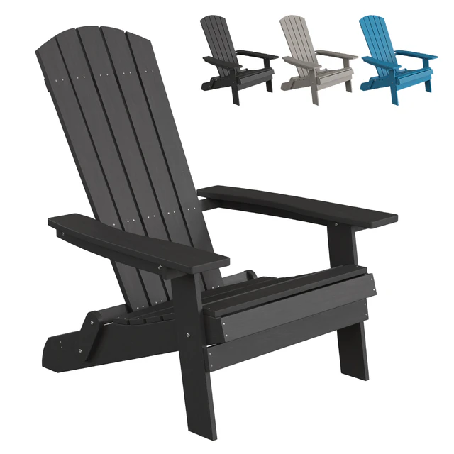 Outdoor garden Adirondack Chair Charlestown All-Weather Flash Furniture JJ-C14505 — Descargar