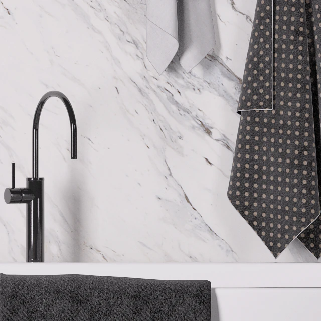 Bathroom towel set + bathtub — Download