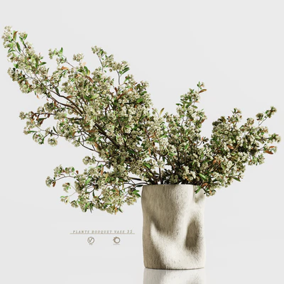 plants bouquet vase 35 — Ver 6