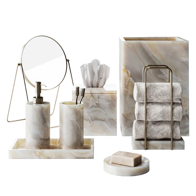 Stone bathroom accessories — Descargar