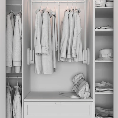 Wardrobe - wall closet — Ver 2