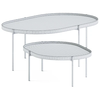 Metal Coffee Tables NoNo by Menu — Ver 3