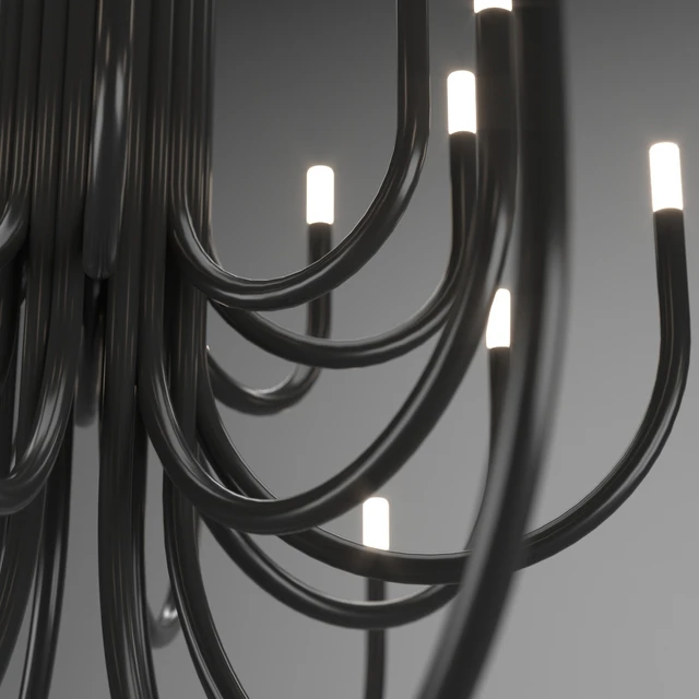 Chandelier PALMA BY ALMA LIGHT Black — Descargar