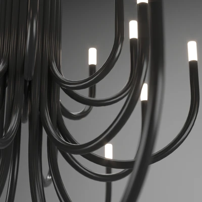 Chandelier PALMA BY ALMA LIGHT Black — Ver 2