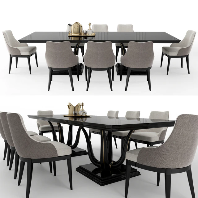 GALIMBERTI NINO Corallo table + Adele chair — Descargar