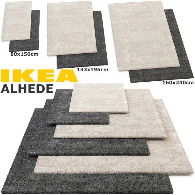 IKEA ALHEDE (АЛЬХЕДЕ) RUG SET — Скачать