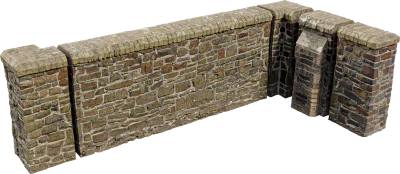 modular stone wall 001 — Descargar